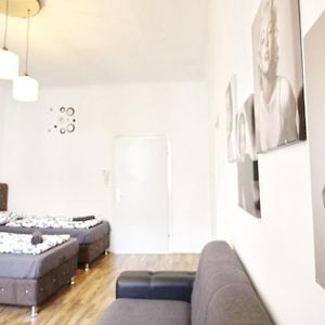 Familie Kamer met een King Size Bed